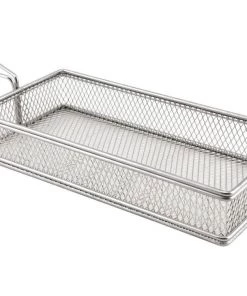 Genware SVBL2613 Large Rect. Serving Basket 26X13X4.5cm Table Service