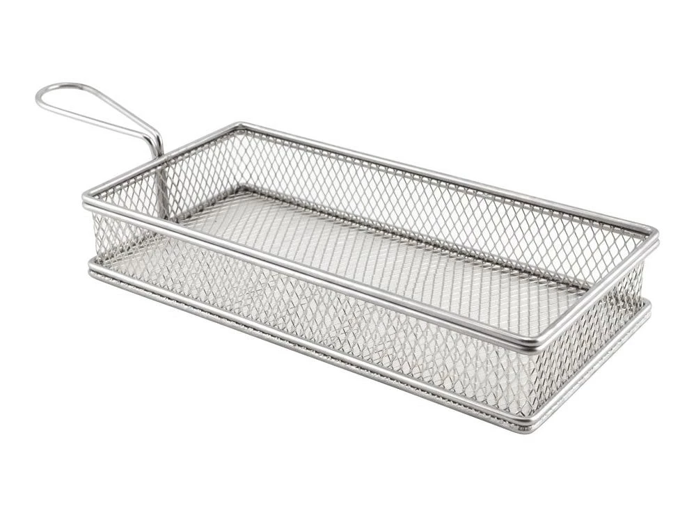Genware SVBL2613 Large Rect. Serving Basket 26X13X4.5cm Table Service 1 Genware SVBL2613 Large Rect. Serving Basket 26X13X4.5cm Table Service