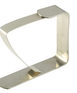 Genware TCC-505 Tablecloth Clip St/St 2" X 1 3/4" Table Service
