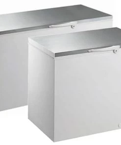 Gram CF Range Stainless Steel Lid Chest Freezer