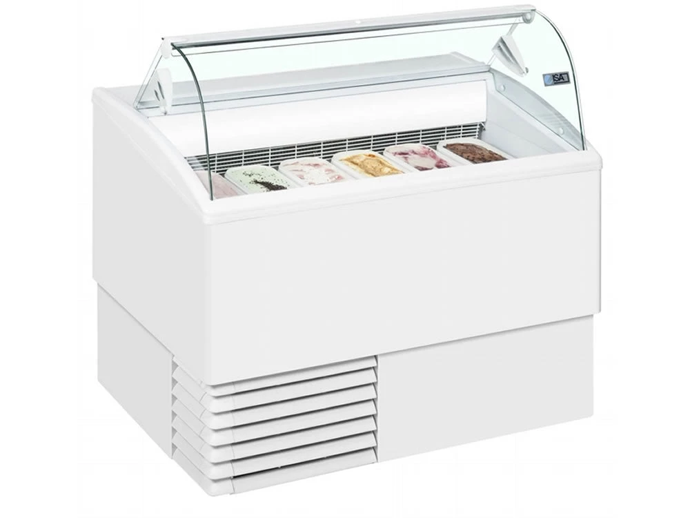 ISA Isetta LX Curved Range Scoop Ice Cream Display 2 ISA Isetta LX Curved Range Scoop Ice Cream Display