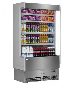 Interlevin Italia SP60X Range Stainless Steel Slimline Multideck Refrigeration