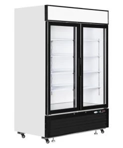 Interlevin LGC5000 1108 Ltr Double Glass Door Merchandiser Refrigeration