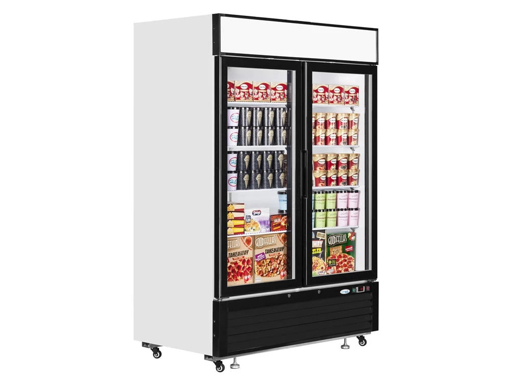 Refrigeration Interlevin LGF5000 1108 Ltr Double Glass Door Display Freezer 1 Refrigeration Interlevin LGF5000 1108 Ltr Double Glass Door Display Freezer