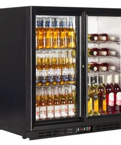 Interlevin PD20S 210 Ltr Sliding Door Back Bar Bottle Cooler