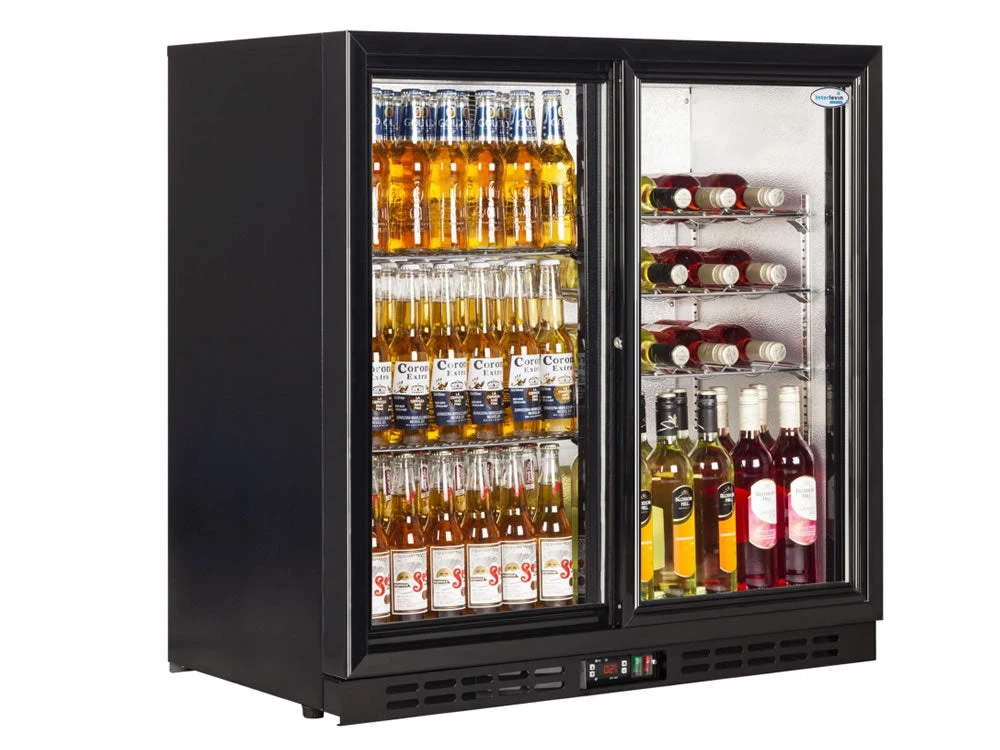 Interlevin PD20S 210 Ltr Sliding Door Back Bar Bottle Cooler 1 Interlevin PD20S 210 Ltr Sliding Door Back Bar Bottle Cooler