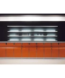 Jordao Navy Coffee Bar Counter Refrigeration