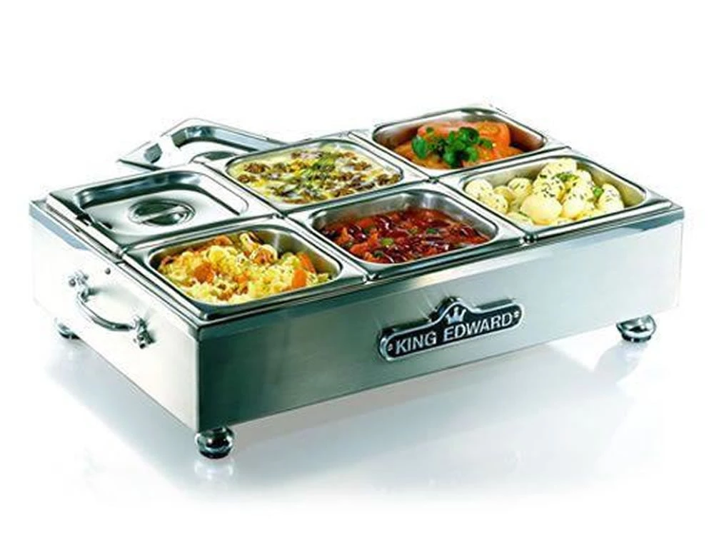 King Edward CS2V/SS Stainless Steel Large Cold Server Food Servery & Display 1 King Edward CS2V/SS Stainless Steel Large Cold Server Food Servery & Display
