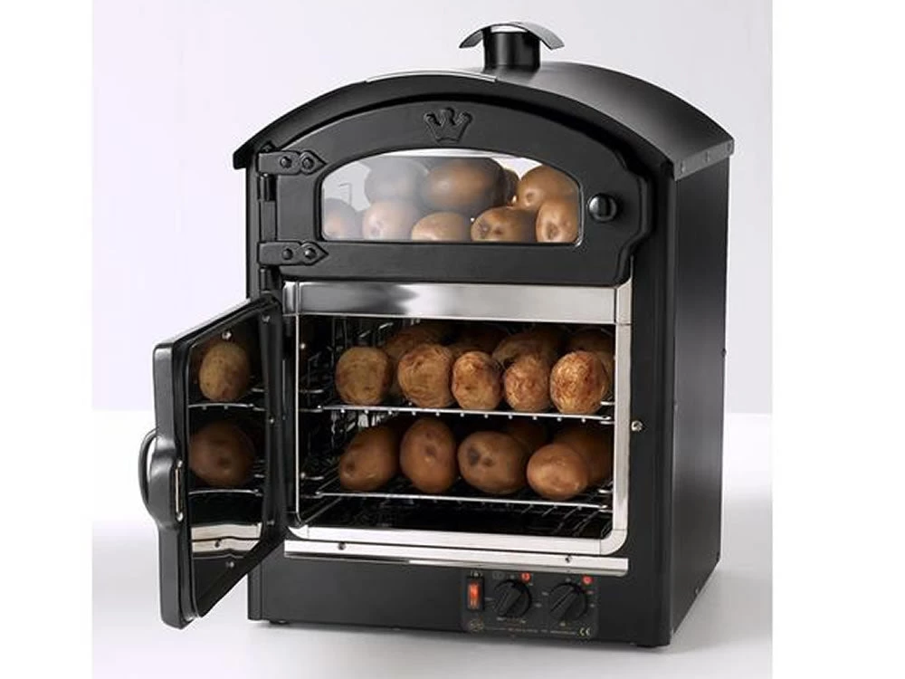 King Edward Classic 25 Potato Oven - Black Restaurant Equipment 3 King Edward Classic 25 Potato Oven - Black Restaurant Equipment