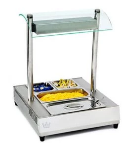 Food Servery & Display King Edward VCSG-1 Vista Cold Server With Gantry