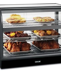 Lincat C6H/100B Curved Front Heated Merchandiser Food Servery & Display