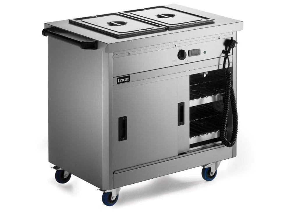 Lincat P6B2 Panther Slim Mobile Hot Cupboard Restaurant Equipment 1 Lincat P6B2 Panther Slim Mobile Hot Cupboard Restaurant Equipment