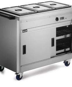 Restaurant Equipment Lincat P6B3 Panther Slim Mobile Hot Cupboard
