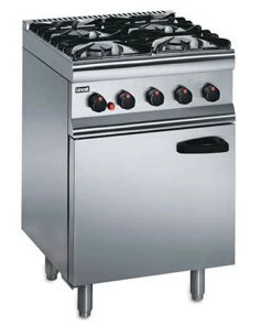 Restaurant Equipment Lincat Silverlink 600 SLR6 Four Gas Burner Range