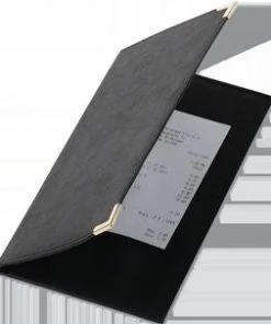 Genware MC-CRBP-BL Classic Bill Presenter 23 X 13cm Black