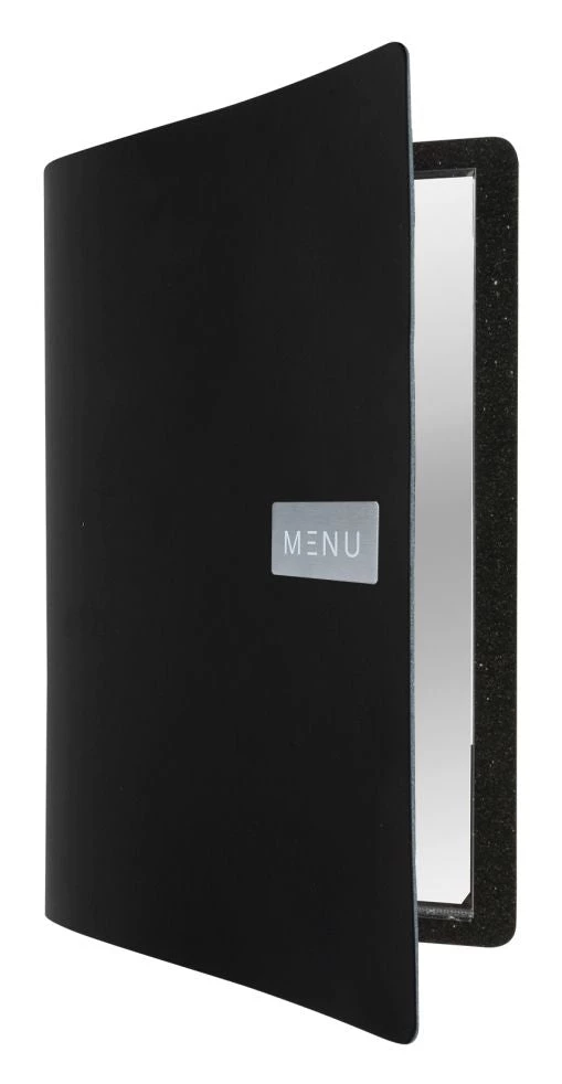 Genware MC-LRA4-ROBL Royal Leather Menu A4 Black 1 Genware MC-LRA4-ROBL Royal Leather Menu A4 Black