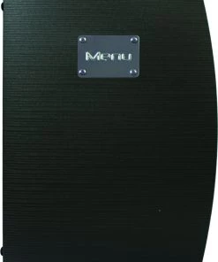 Genware MC-RCA4-BL Rio A4 Menu Holder Black 4 Pages