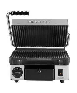 Hallco MEMT16000X Panini/Contact Grill - Ribbed Top And Bottom Restaurant Equipment