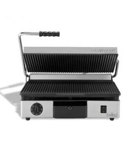 Hallco MEMT16030XNS Panini/Contact Grill - Ribbed Top And Bottom