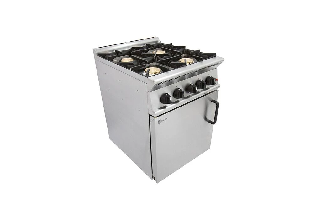 Restaurant Equipment Parry GB4 4 Burner Gas Range Oven 1 Restaurant Equipment Parry GB4 4 Burner Gas Range Oven