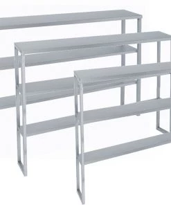 Parry 300mm Deep Range Stainless Steel 3 Tier Chefs Rack Sinks Tables And Storage