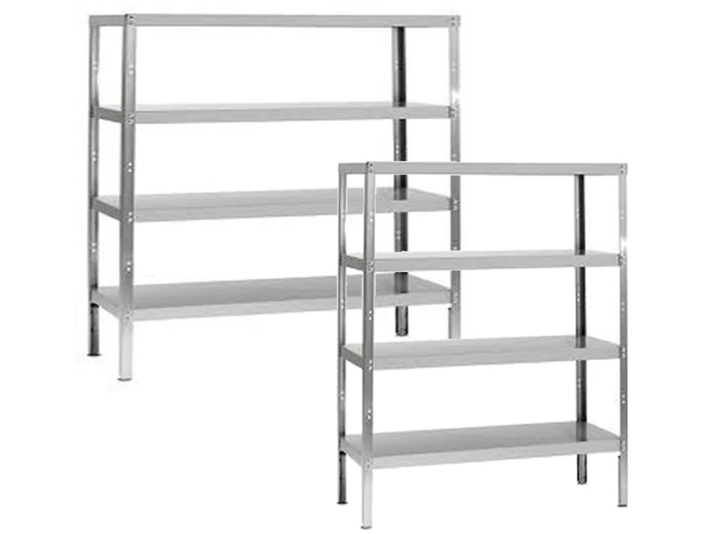 Sinks Tables And Storage Parry 400mm Deep Stainless Steel 4 Tier Storage Rack 1 Sinks Tables And Storage Parry 400mm Deep Stainless Steel 4 Tier Storage Rack