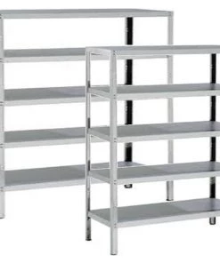 Parry 400mm Deep Stainless Steel 5 Tier Storage Rack