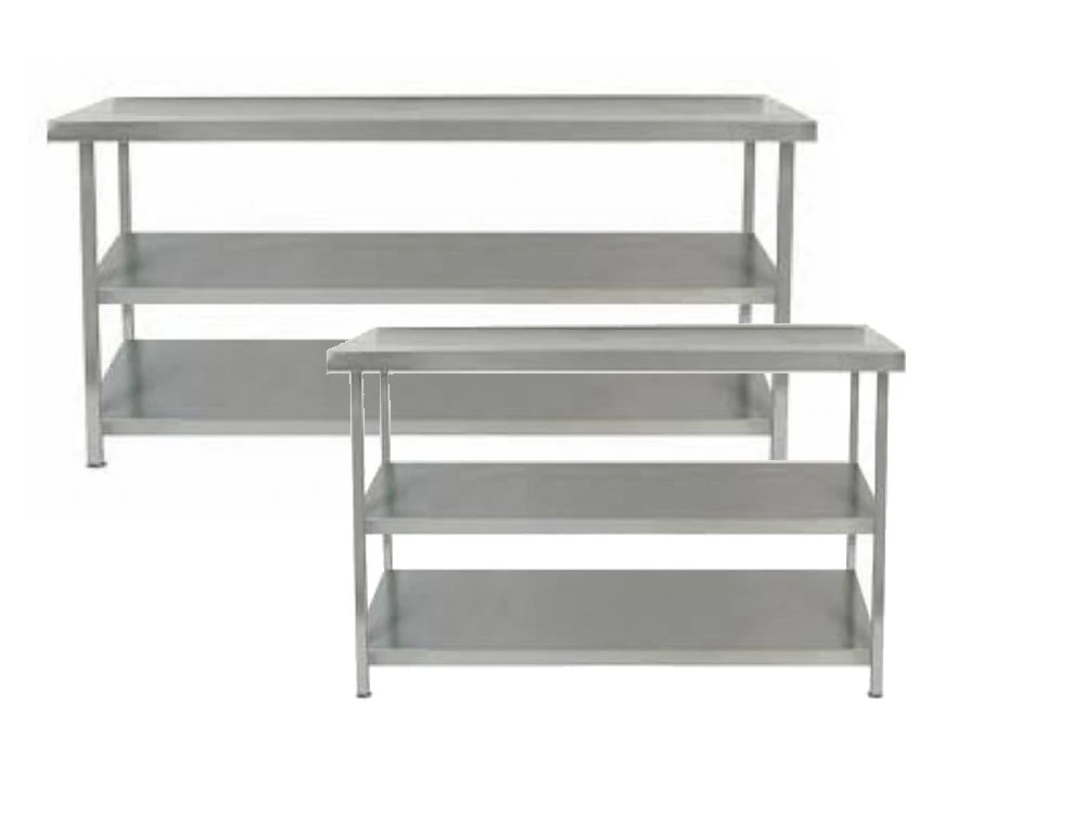 Sinks Tables And Storage Parry 600mm Deep Stainless Steel Table 2 Undershelves Range 1 Sinks Tables And Storage Parry 600mm Deep Stainless Steel Table 2 Undershelves Range