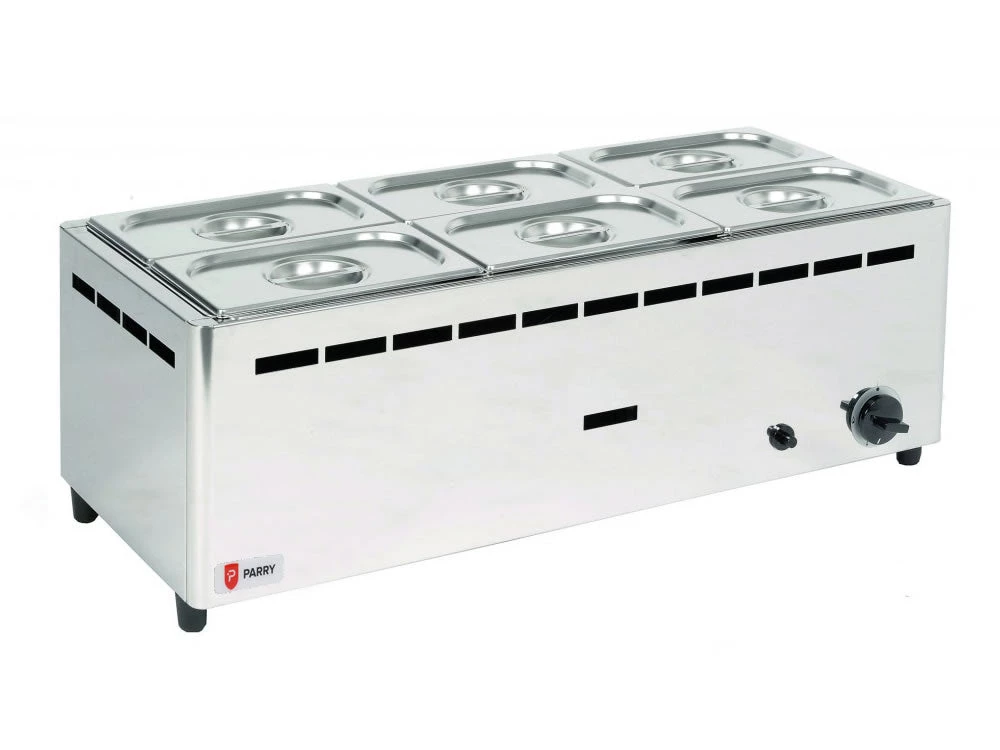 Restaurant Equipment Parry BMF6C/G Wet Well Bain Marie 1 Restaurant Equipment Parry BMF6C/G Wet Well Bain Marie