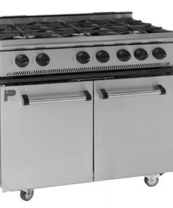 Parry GB6 6 Burner Gas Range Oven Restaurant Equipment
