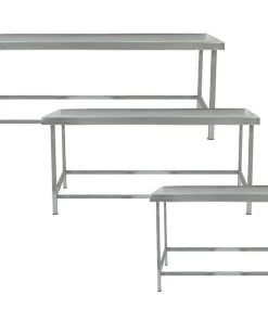 Sinks Tables And Storage Parry LTAB Range 700mm Deep Stainless Steel Low Table