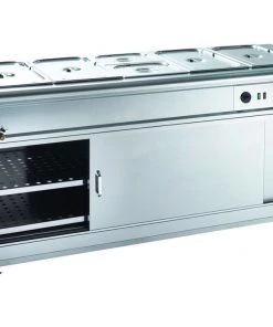 Restaurant Equipment Parry MSB15 Bain Marie Top Mobile Servery