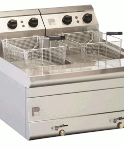 Parry NPDF3 Double Electric Table Top Fryer Restaurant Equipment