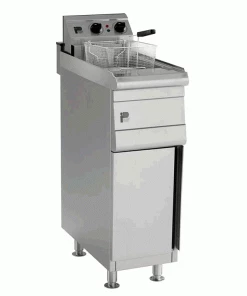 Parry NPSPF6 Single Basket Pedestal Electric Fryer Restaurant Equipment