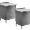 Parry Stainless Steel 3 Drawer Unit Range