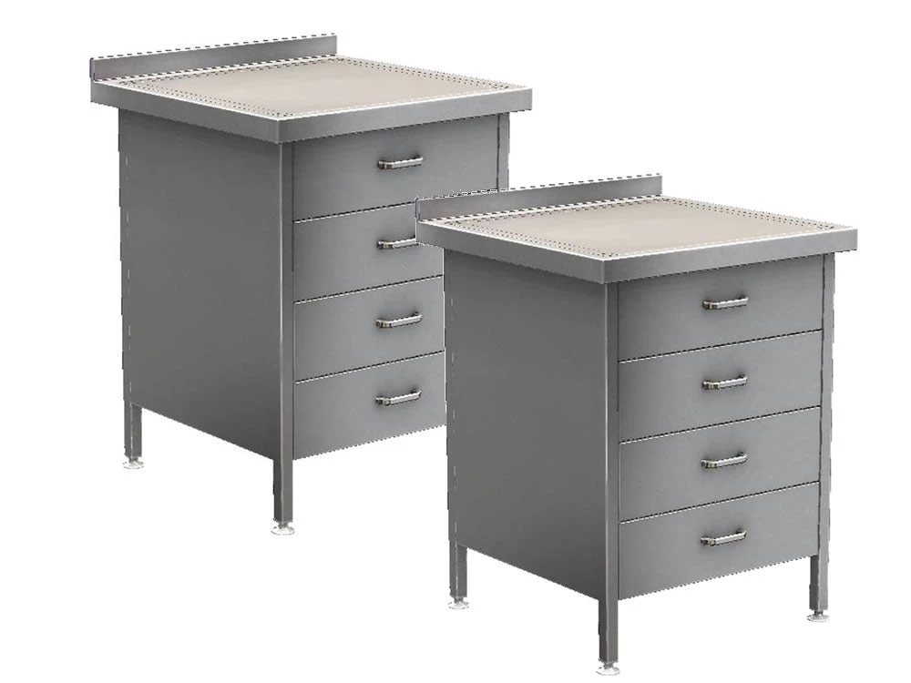 Parry Stainless Steel 4 Drawer Unit Range 1 Parry Stainless Steel 4 Drawer Unit Range