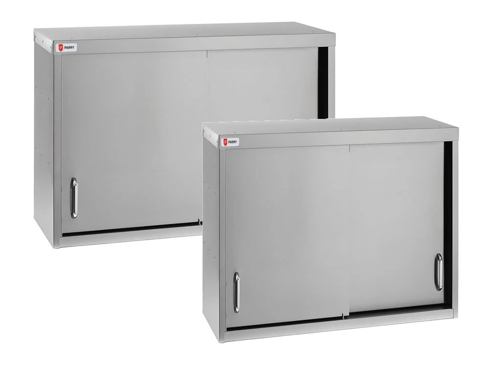 Sinks Tables And Storage Parry WCS Range Stainless Steel Sliding Door Wall Cupboard 1 Sinks Tables And Storage Parry WCS Range Stainless Steel Sliding Door Wall Cupboard