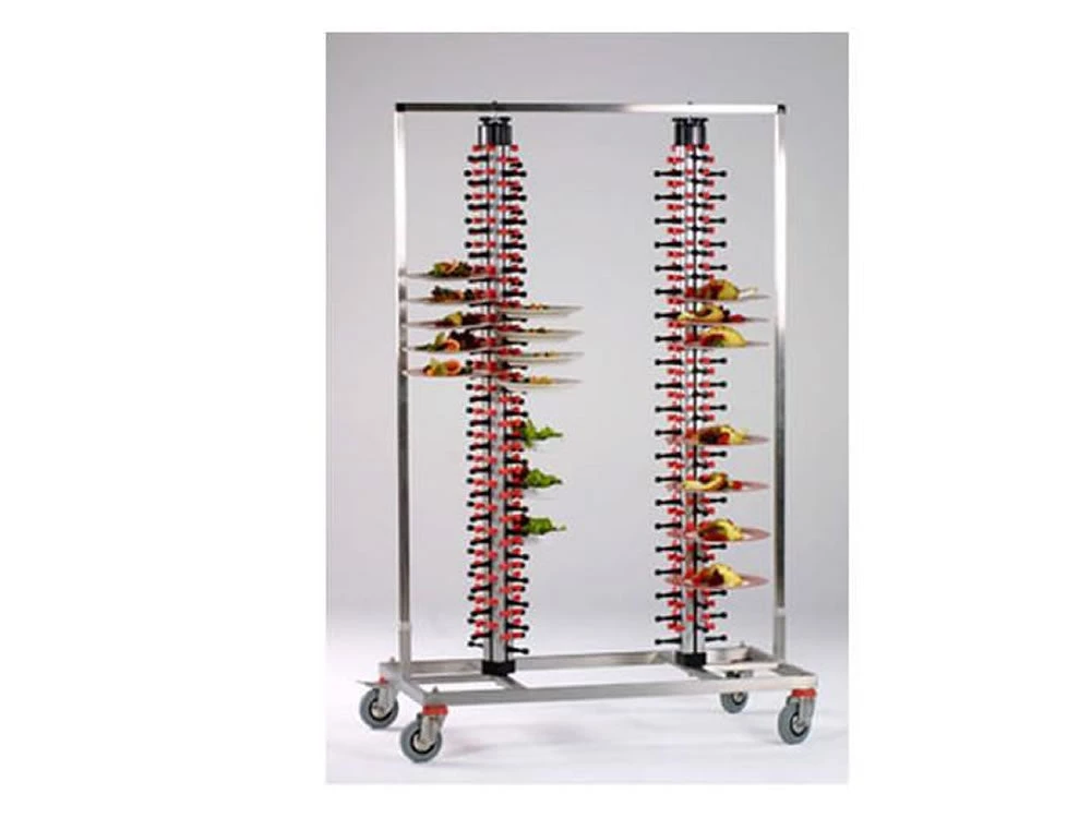 Plate-Mate PM168TWIN 168 Plate Banqueting Trolley 1 Plate-Mate PM168TWIN 168 Plate Banqueting Trolley