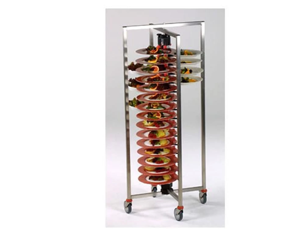 Sinks Tables And Storage Plate-Mate PM60COL 60 Plate Colapsible Banqueting Trolley 1 Sinks Tables And Storage Plate-Mate PM60COL 60 Plate Colapsible Banqueting Trolley