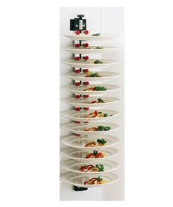 Sinks Tables And Storage Plate-Mate WM12 Wall Mounted 12 Plate Stacker