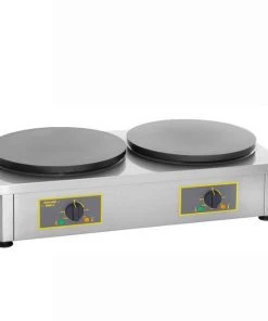 Restaurant Equipment Roller Grill 400CDE Double Electric Crepe Machine