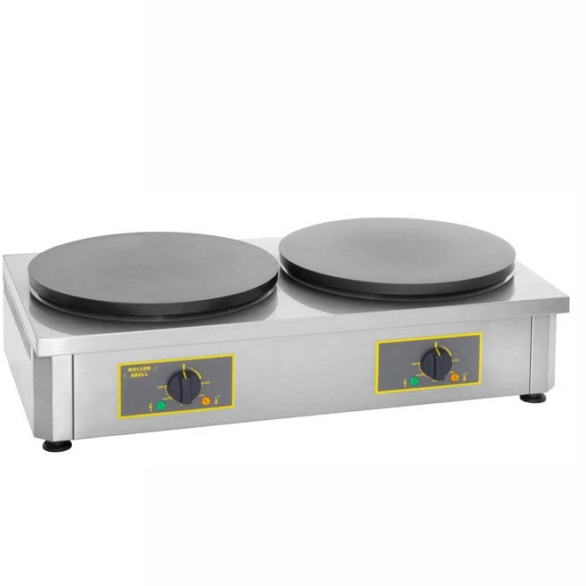 Restaurant Equipment Roller Grill 400CDE Double Electric Crepe Machine 1 Restaurant Equipment Roller Grill 400CDE Double Electric Crepe Machine
