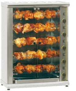 Roller Grill RBG200 Gas High Capacity Chicken Rotisserie