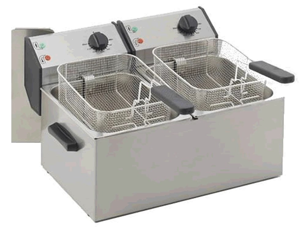 Roller Grill FD80D 16 Litre Double Electric Fryer 1 Roller Grill FD80D 16 Litre Double Electric Fryer