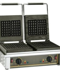 Roller Grill GED20 Double Liege Waffle Iron Restaurant Equipment