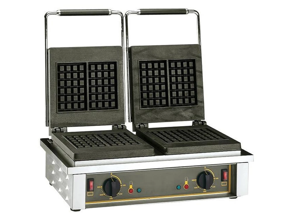 Roller Grill GED20 Double Liege Waffle Iron Restaurant Equipment 1 Roller Grill GED20 Double Liege Waffle Iron Restaurant Equipment