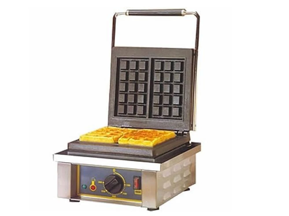 Restaurant Equipment Roller Grill GES10 Single Brussels Waffle Iron 1 Restaurant Equipment Roller Grill GES10 Single Brussels Waffle Iron