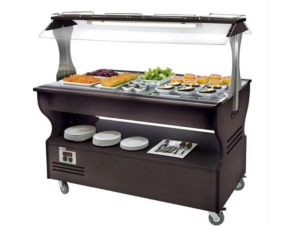 Roller Grill SB40 F Refrigerated Buffet Unit Food Servery & Display 3 Roller Grill SB40 F Refrigerated Buffet Unit Food Servery & Display