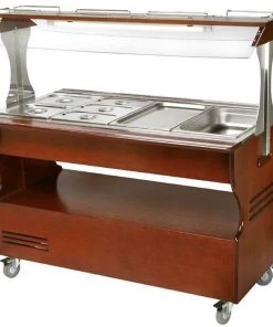Roller Grill SB40 M Refrigerated And Heated Buffet Unit 5 Roller Grill SB40 M Refrigerated And Heated Buffet Unit