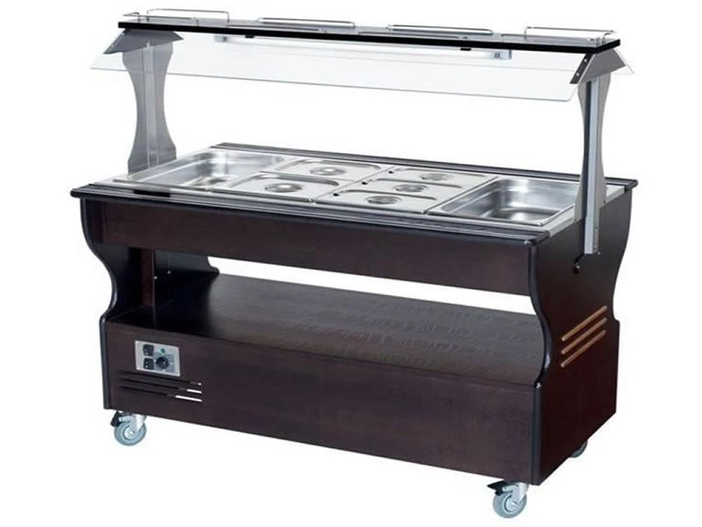Roller Grill SB40 M Refrigerated And Heated Buffet Unit 1 Roller Grill SB40 M Refrigerated And Heated Buffet Unit